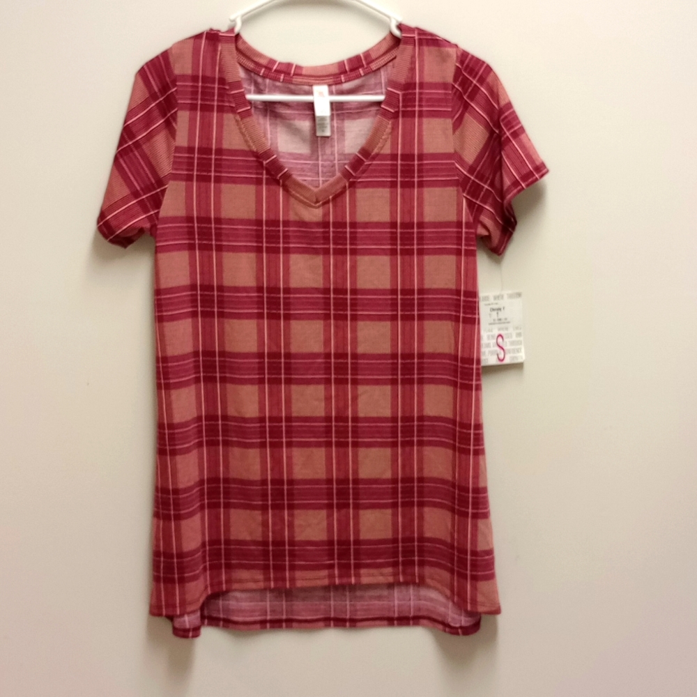 LulaRoe Christy Tee Size Small